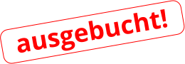ausgebucht!
