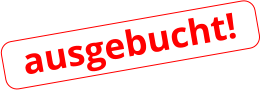 ausgebucht!