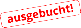 ausgebucht!